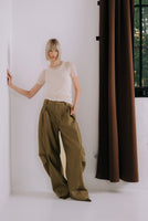 Moss barrel pants