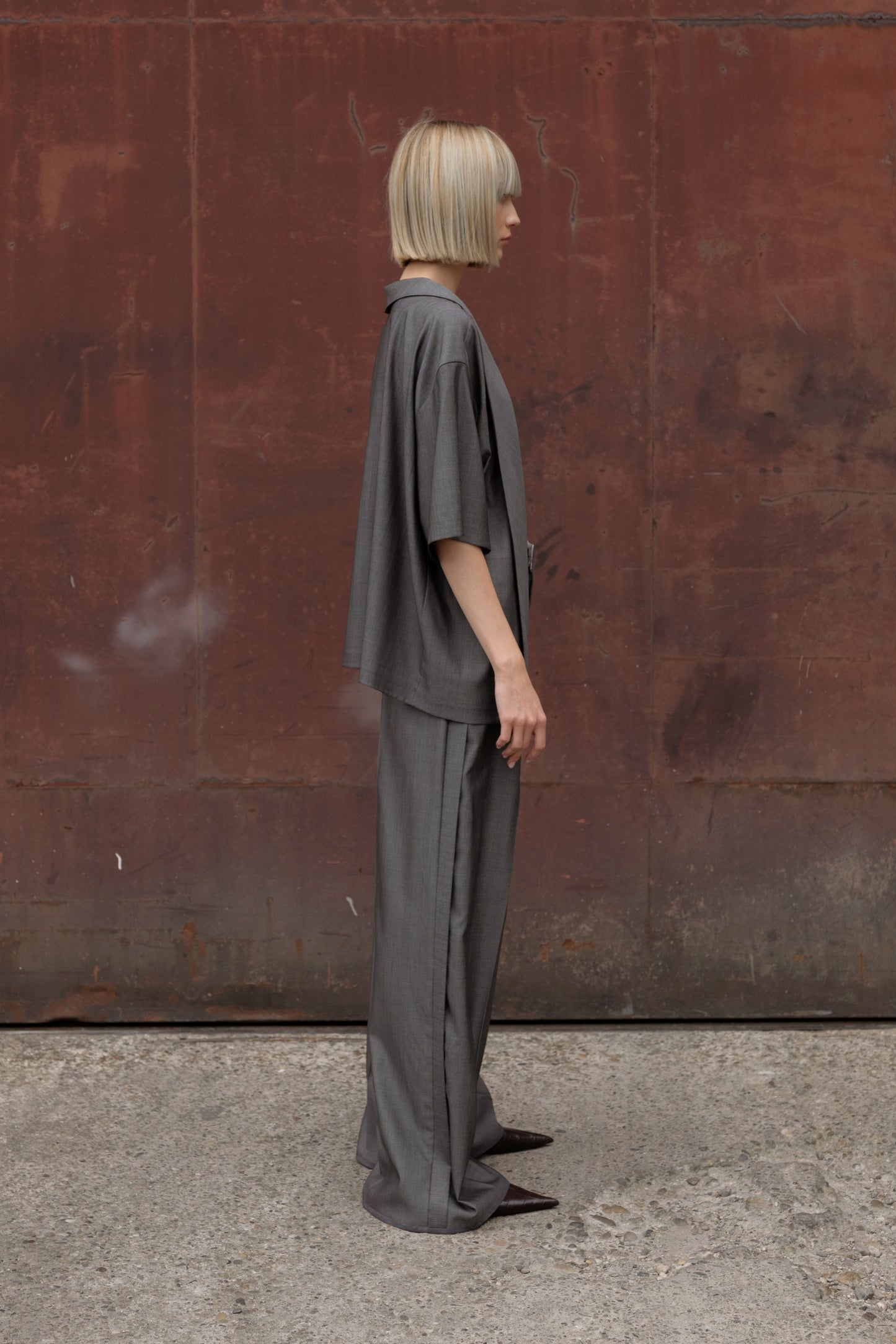One shade of grey set