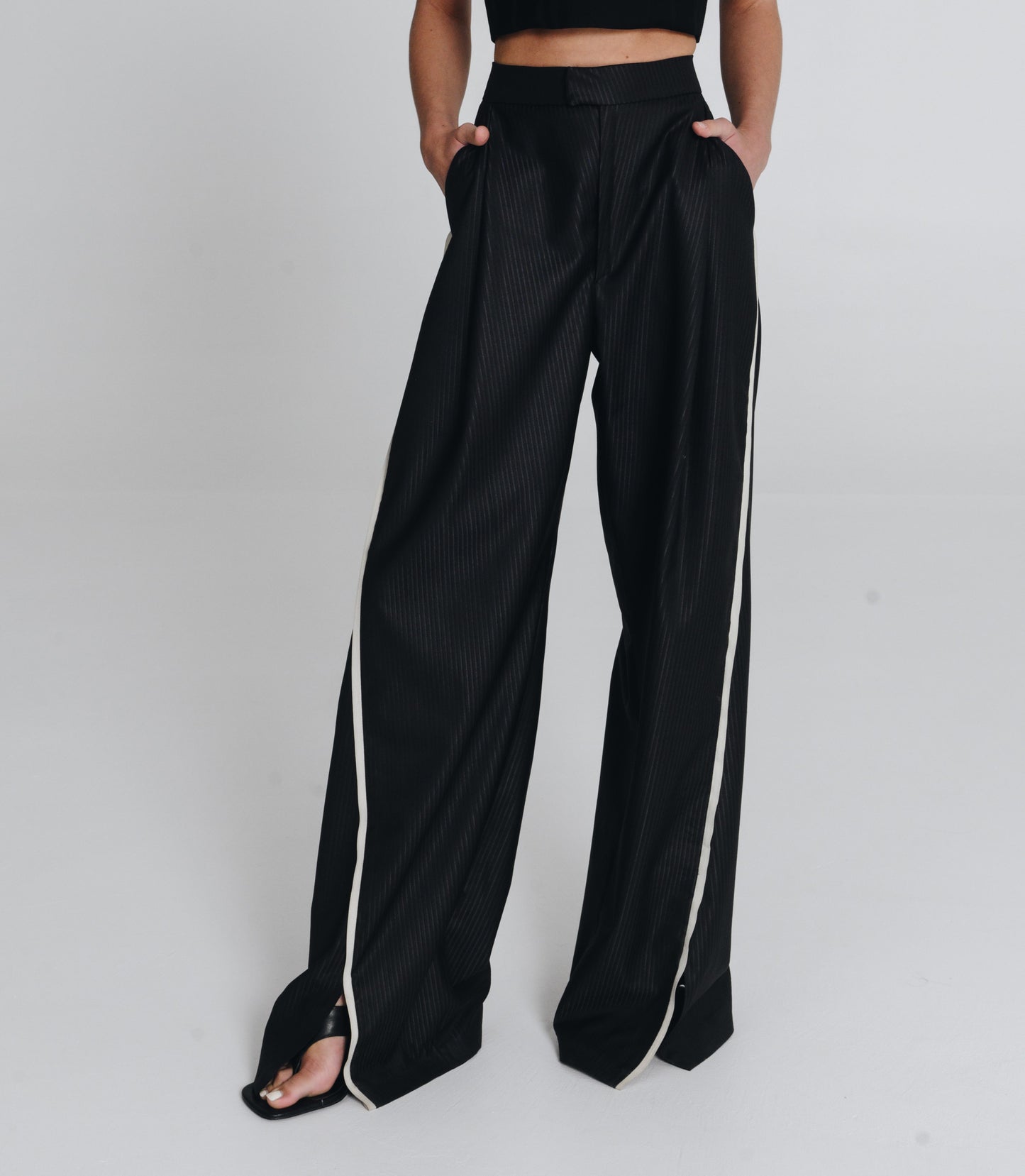 stripe on stripes pants