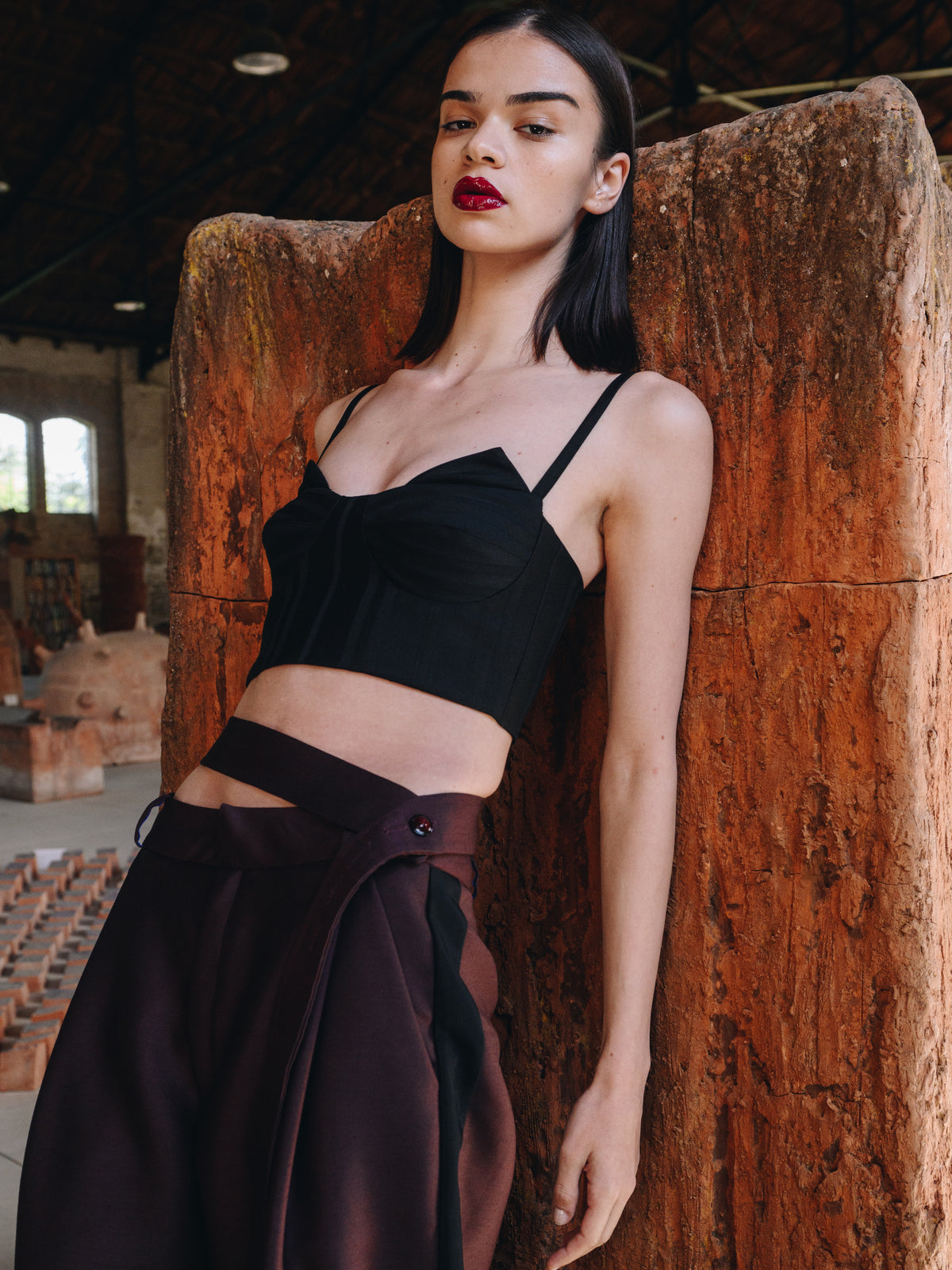 meow bustier top