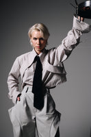 long collar shirt