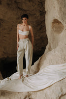 Limestone cut pants