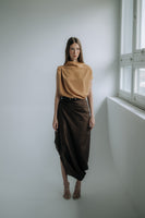 Silk sediment skirt