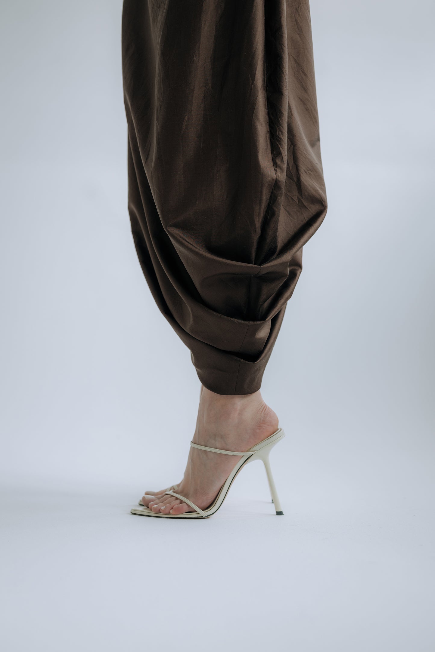 Silk sediment skirt