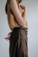 Silk sediment skirt
