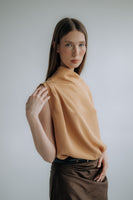 Sunset silk blouse