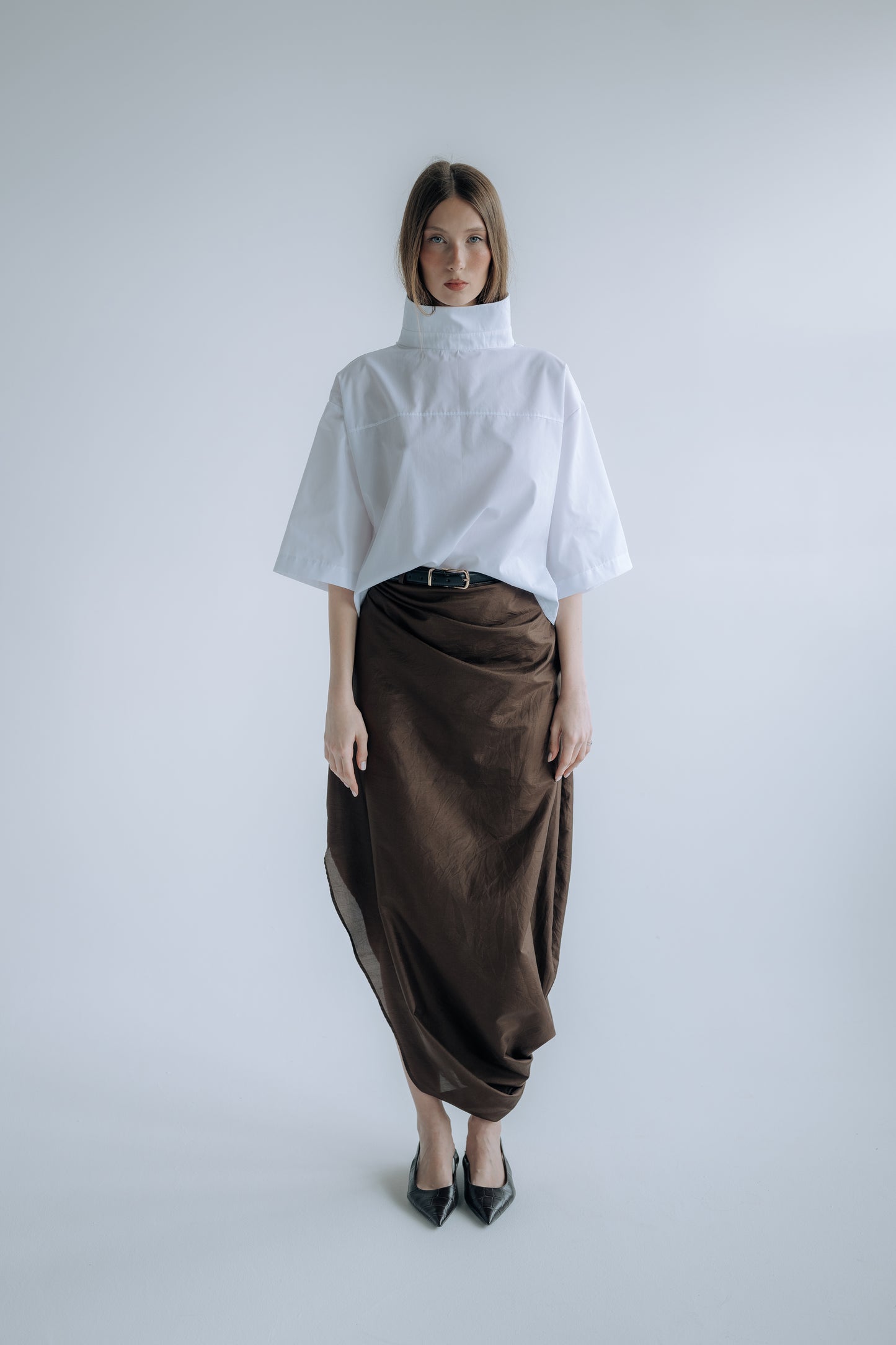 Silk sediment skirt