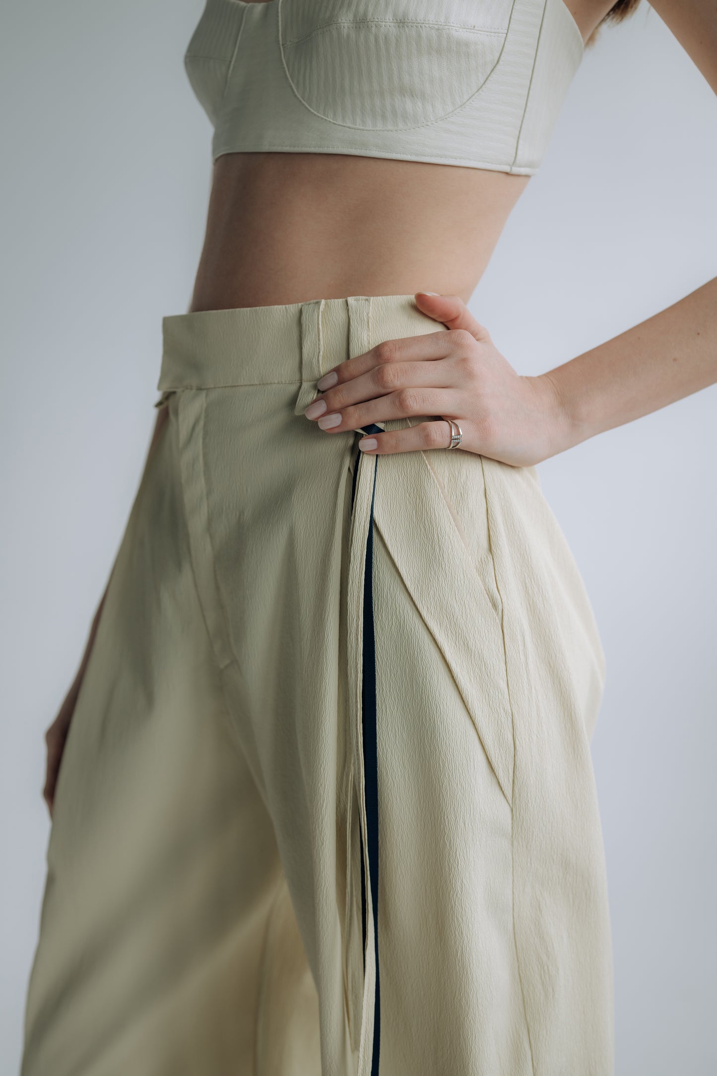 Limestone cut pants