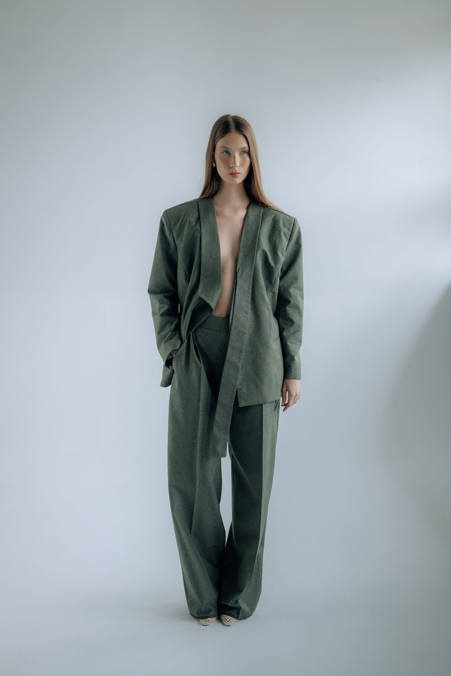 Speckled mountain suit
