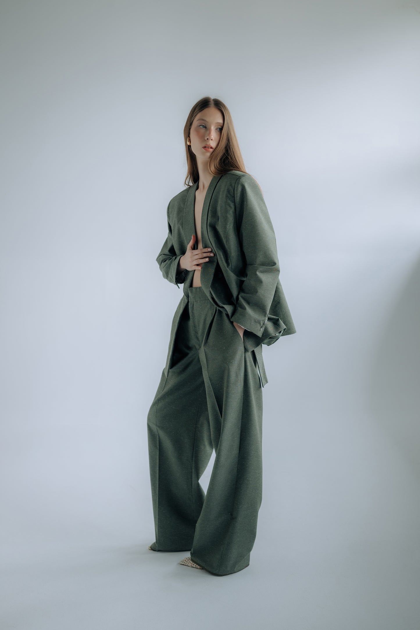 Speckled mountain suit